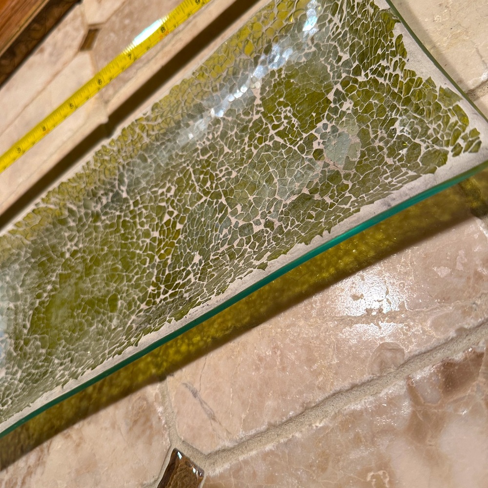 5/$25 Glass decorative tray